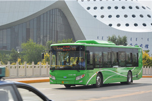 開沃純電動客車呼市運(yùn)營實(shí)拍