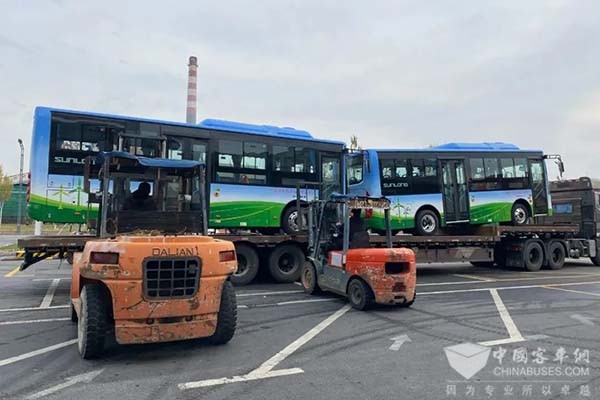 申龍客車 純電動(dòng) 公交車 梅河口市