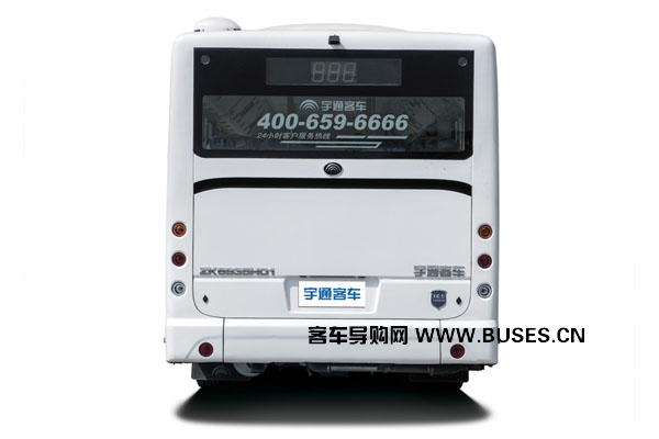 宇通ZK6825HNG2公交車（天然氣國五14-22座）