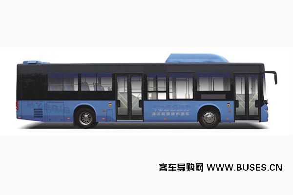 黃海DD6129CHEV5N公交車（天然氣/電混動(dòng)國(guó)五24-37座）