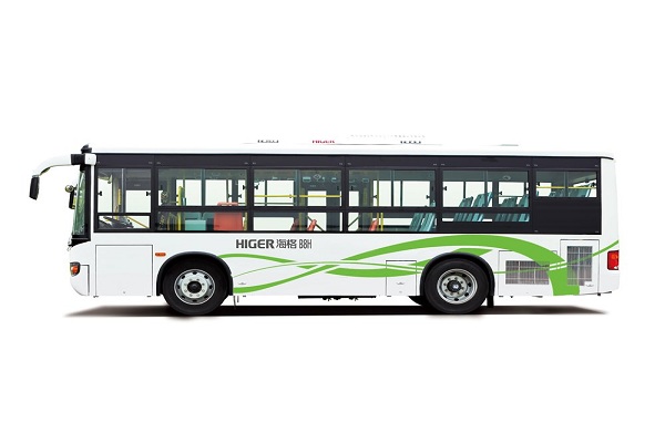 海格KLQ6825GAHEVC5D公交車（天然氣/電混動國五10-26座）