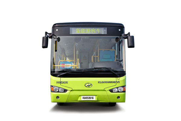 海格KLQ6109GAHEVE5D公交車（柴油/電混動國五24-39座）