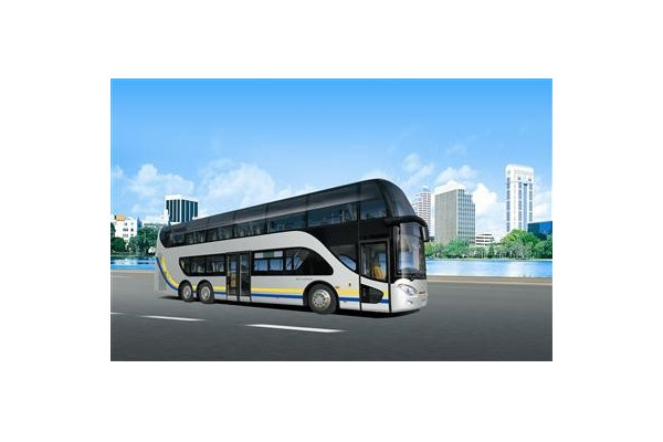 亞星JS6130SHQCP雙層公交車（天然氣國五20-74座）