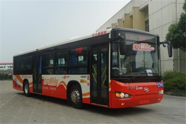 海格KLQ6129GAE6公交車（柴油國五24-52座）