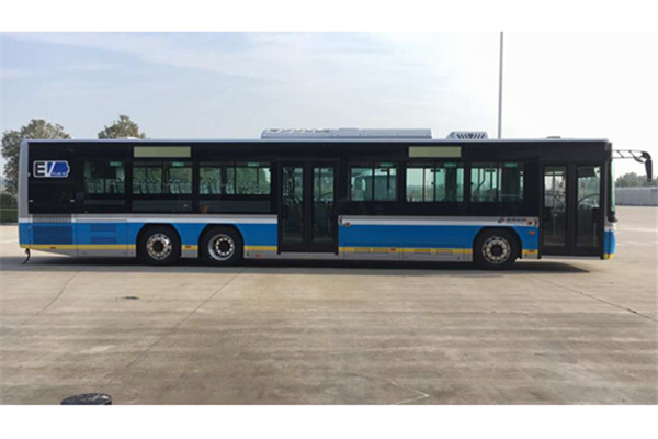 福田歐輝BJ6140SHEVCA-1插電式公交車（LNG/電混動國五24-45座）