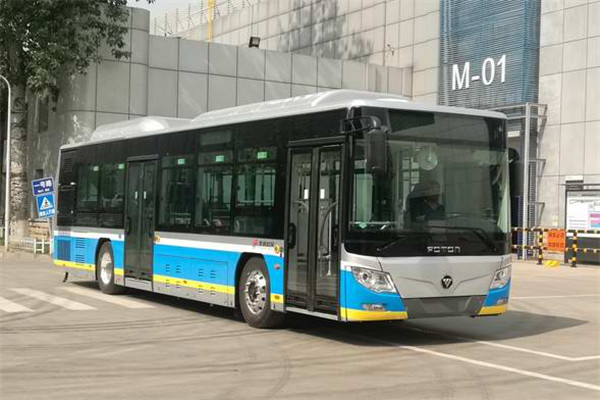 福田歐輝BJ6123SHEVCA-7插電式公交車（天然氣/電混動(dòng)國六21-42座）