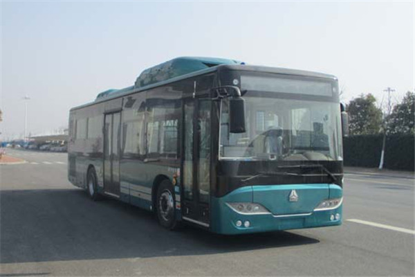 豪沃JK6106GPHEVN5Q2插電式公交車（天然氣/電混動國五16-28座）