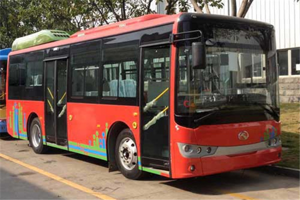 金龍XMQ6850AGCHEVN55插電式公交車（天然氣/電混動國五15-30座）