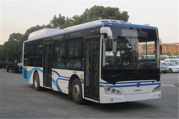 廣西申龍HQK6109PHEVB插電式公交車（柴油/電混動國五16-39座）