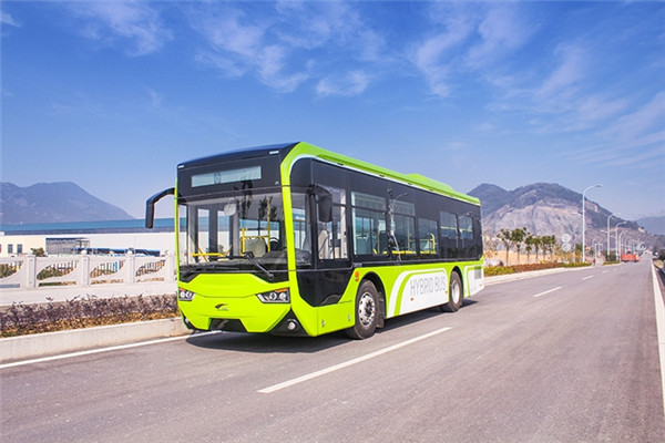 浙江中車CSR6100GNCHEV2公交車（天然氣/電混動國五25-35座）