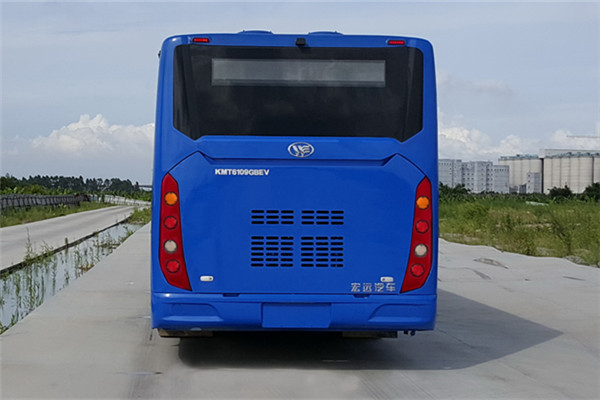 宏遠(yuǎn)KMT6109GBEV10公交車（純電動19-35座）